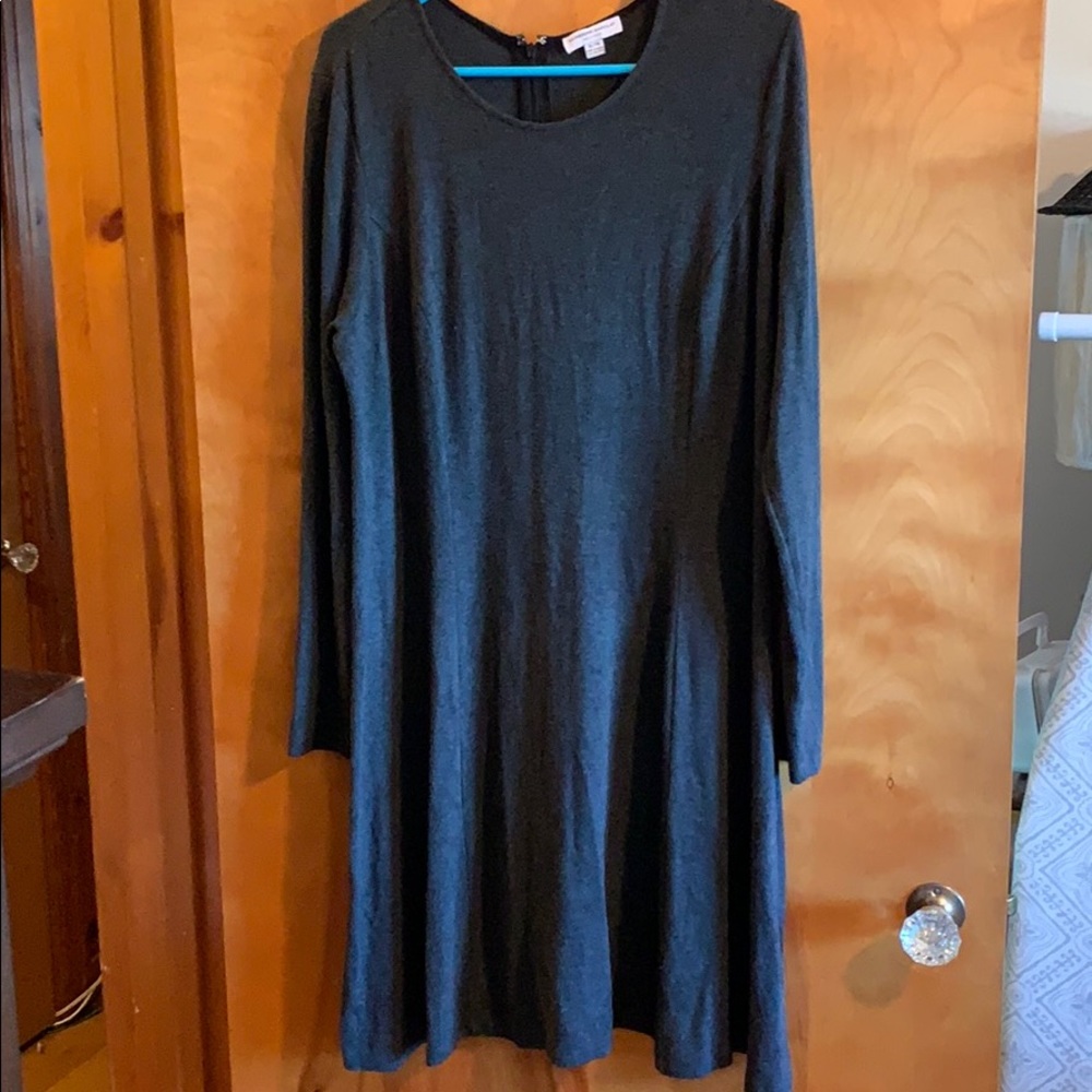 Charcoal gray dress